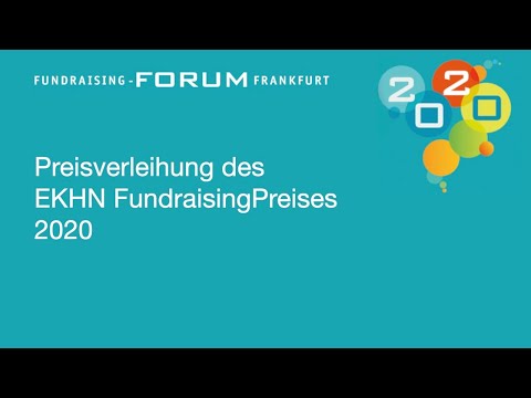 EKHN Fundraising Preis 2020